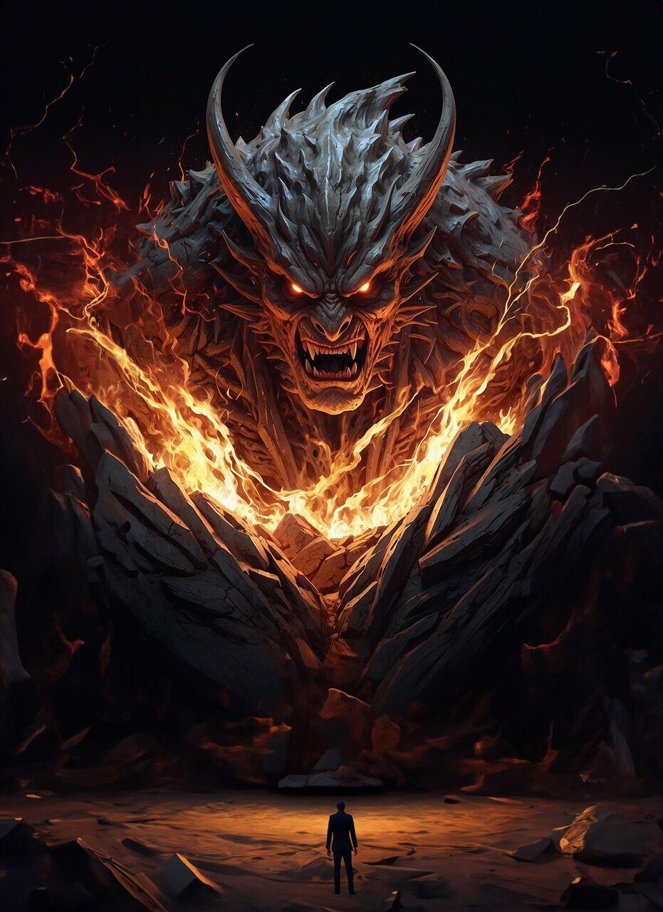 Дух мщения Дух мщения. Рисует нейросеть. Leonardo AI