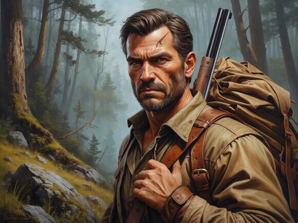 Первопроходец Первопроходец. Рисует нейросеть. Leonardo AI